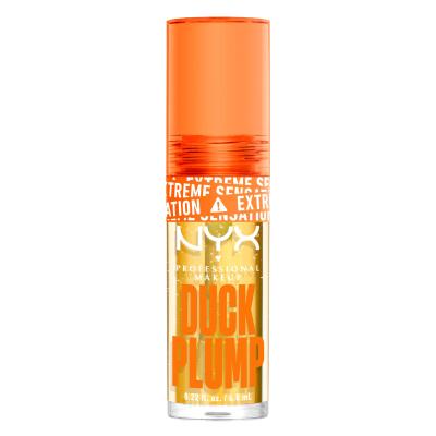 NYX Professional Makeup Duck Plump Luciu de buze pentru femei 6,8 ml Nuanţă 01 Clearly Spicy