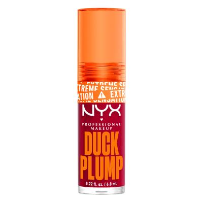 NYX Professional Makeup Duck Plump Luciu de buze pentru femei 6,8 ml Nuanţă 14 Hall Of Flame