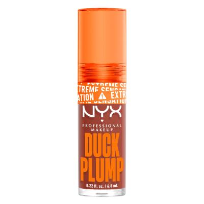 NYX Professional Makeup Duck Plump Luciu de buze pentru femei 6,8 ml Nuanţă 05 Brown Applause