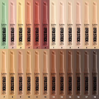 NYX Professional Makeup Pro Fix Stick Correcting Concealer Anticearcăn pentru femei 1,6 g Nuanţă 03 Alabaster