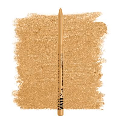 NYX Professional Makeup Vivid Rich Mechanical Liner Creion de ochi pentru femei 0,28 g Nuanţă 01 Amber Stunner