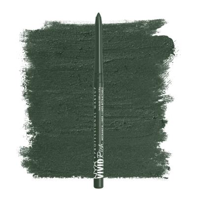 NYX Professional Makeup Vivid Rich Mechanical Liner Creion de ochi pentru femei 0,28 g Nuanţă 08 Emerald Empire