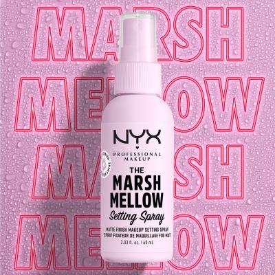 NYX Professional Makeup Marshmellow Setting Spray Spray fixator pentru femei 60 ml