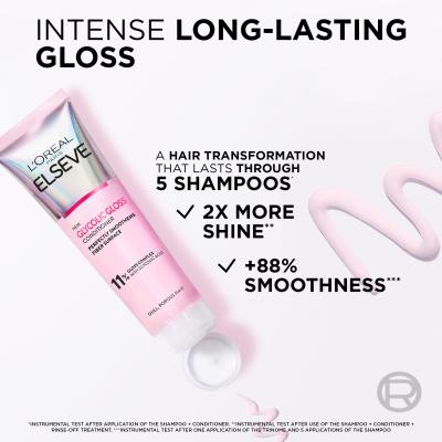 L&#039;Oréal Paris Elseve Glycolic Gloss Conditioner Balsam de păr pentru femei 150 ml