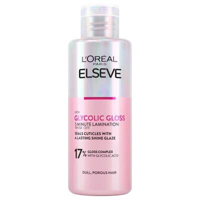 L'Oréal Paris Elseve Glycolic Gloss 5 Minute Lamination Mască de păr pentru femei 200 ml