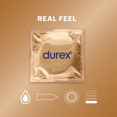 Durex Real Feel Prezervative pentru bărbați Set