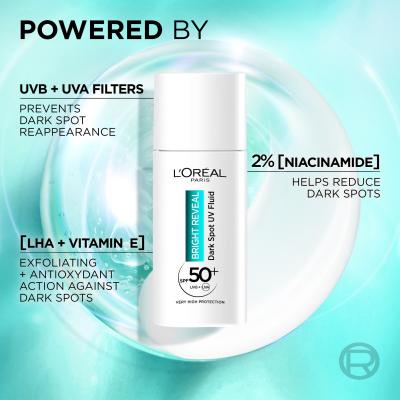 L&#039;Oréal Paris Bright Reveal Dark Spot UV Fluid SPF50+ Cremă de zi 50 ml