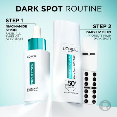 L&#039;Oréal Paris Bright Reveal Dark Spot UV Fluid SPF50+ Cremă de zi 50 ml