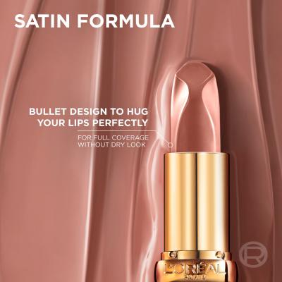 L&#039;Oréal Paris Color Riche Free the Nudes Ruj de buze pentru femei 4,7 g Nuanţă 520 Nu Defiant