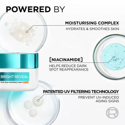 L&#039;Oréal Paris Bright Reveal Dark Spot Hydrating Cream SPF50 Cremă de zi 50 ml