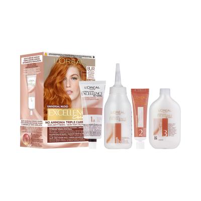 L&#039;Oréal Paris Excellence Creme Triple Protection Vopsea de păr pentru femei 48 ml Nuanţă 8UR Universal Light Copper