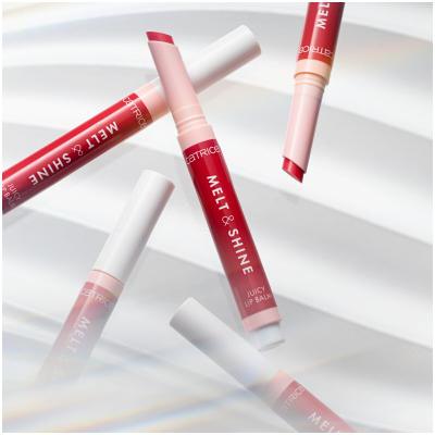 Catrice Melt &amp; Shine Juicy Lip Balm Balsam de buze pentru femei 1,3 g Nuanţă 040 Everyday Is Sun-day