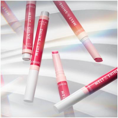 Catrice Melt &amp; Shine Juicy Lip Balm Balsam de buze pentru femei 1,3 g Nuanţă 060 Malibu Barbie