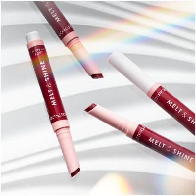 Catrice Melt &amp; Shine Juicy Lip Balm Balsam de buze pentru femei 1,3 g Nuanţă 080 Lost At Sea