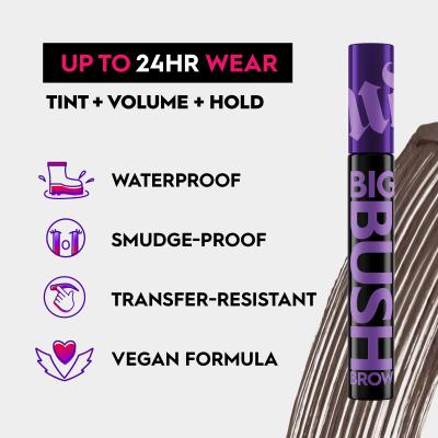 Urban Decay Big Bush Brow Gel și ceară pentru femei 6,1 ml Nuanţă Taupe Trap