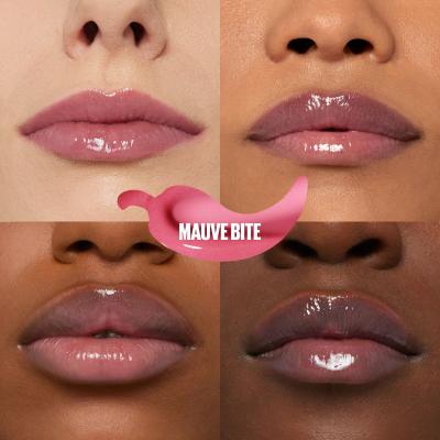 Maybelline Lifter Plump Luciu de buze pentru femei 5,4 ml Nuanţă 002 Mauve Bite