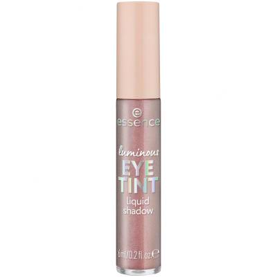 Essence Luminous Eye Tint Liquid Shadow Fard de pleoape pentru femei 6 ml Nuanţă 04 Glazed Candy Cloud