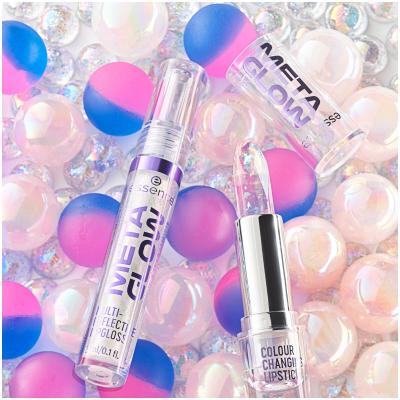 Essence Meta Glow Colour Changing Lipstick Ruj de buze pentru femei 3,4 g