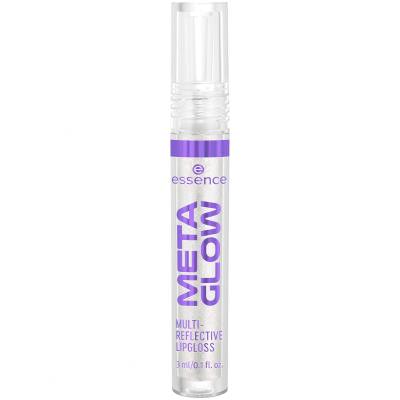 Essence Meta Glow Multi-Reflective Luciu de buze pentru femei 3 ml Nuanţă 01 Cyber Space