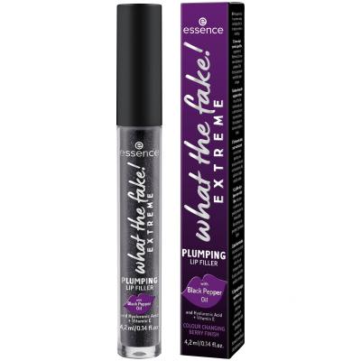 Essence What The Fake! Extreme Plumping Lip Filler Luciu de buze pentru femei 4,2 ml Nuanţă 03 Pepper Me Up!