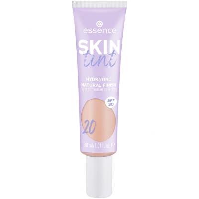 Essence Skin Tint Hydrating Natural Finish SPF30 Fond de ten pentru femei 30 ml Nuanţă 20