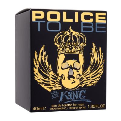 Police To Be The King Apă de toaletă pentru bărbați 40 ml