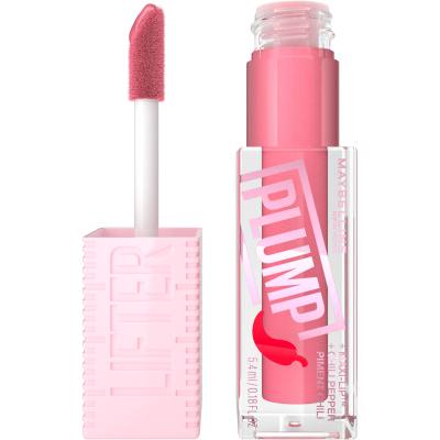 Maybelline Lifter Plump Luciu de buze pentru femei 5,4 ml Nuanţă 001 Blush Blaze