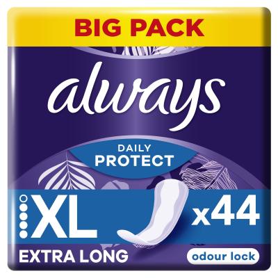 Always Daily Protect Extra Long Odour Lock Absorbant slip pentru femei Set