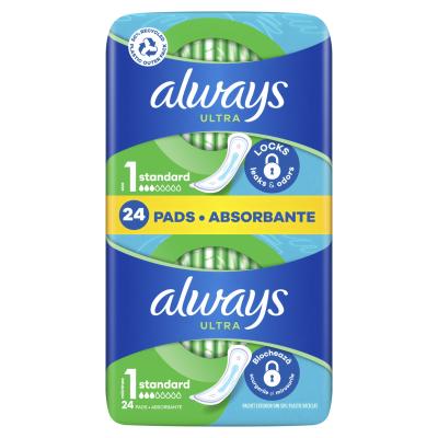 Always Ultra Standard Without Wings Absorbant pentru femei Set