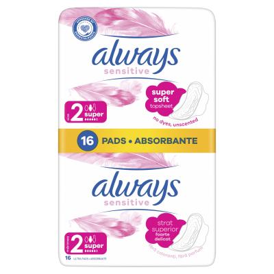 Always Sensitive Super Plus Absorbant pentru femei Set