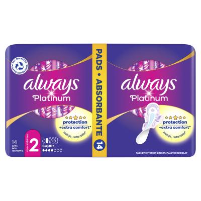 Always Platinum Super Absorbant pentru femei Set