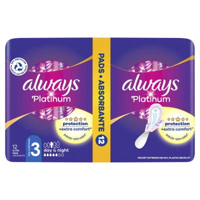 Always Platinum Day &amp; Night Absorbant pentru femei Set