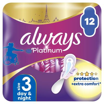 Always Platinum Day &amp; Night Absorbant pentru femei Set