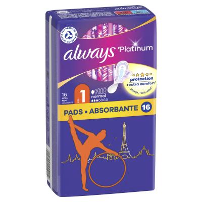 Always Platinum Normal Absorbant pentru femei Set