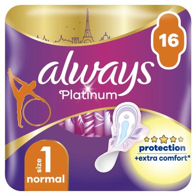 Always Platinum Normal Absorbant pentru femei Set