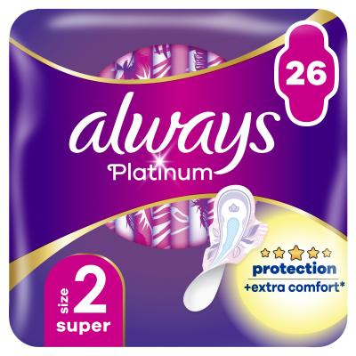 Always Platinum Super Absorbant pentru femei Set