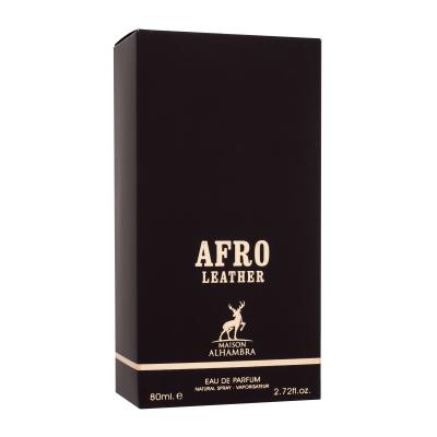 Maison Alhambra Afro Leather Apă de parfum pentru bărbați 80 ml