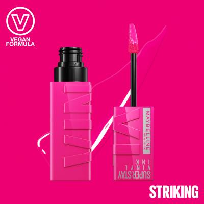 Maybelline Superstay Vinyl Ink Liquid Ruj de buze pentru femei 4,2 ml Nuanţă 150 Striking