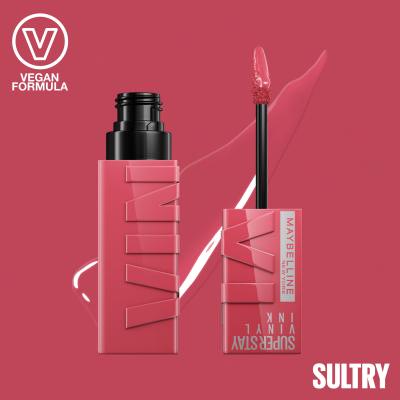 Maybelline Superstay Vinyl Ink Liquid Ruj de buze pentru femei 4,2 ml Nuanţă 160 Sultry