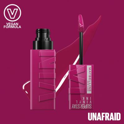 Maybelline Superstay Vinyl Ink Liquid Ruj de buze pentru femei 4,2 ml Nuanţă 170 Unafraid