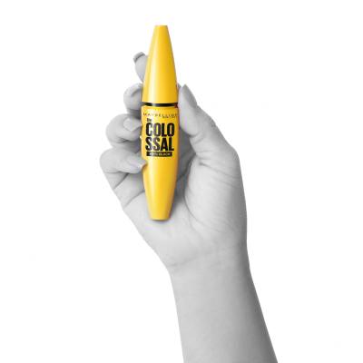 Maybelline The Colossal 100% Black Mascara pentru femei 10,7 ml Nuanţă Extra Black