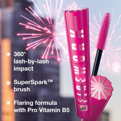 Maybelline Lash Sensational Firework Mascara pentru femei 10 ml Nuanţă Black