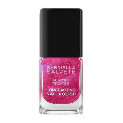 Gabriella Salvete Longlasting Enamel Lac de unghii pentru femei 11 ml Nuanţă 80 Pinky Promise