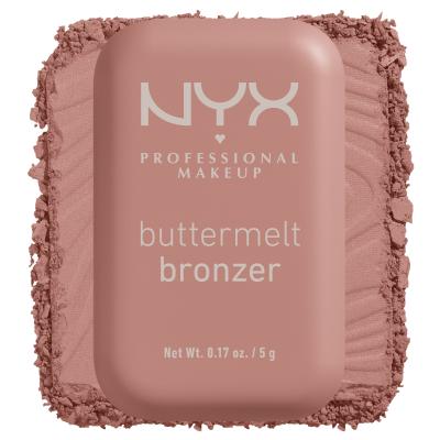 NYX Professional Makeup Buttermelt Bronzer Bronzante pentru femei 5 g Nuanţă 01 Butta Cup