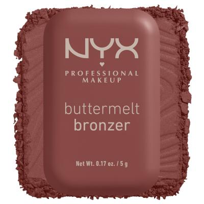 NYX Professional Makeup Buttermelt Bronzer Bronzante pentru femei 5 g Nuanţă 07 Butta Dayz