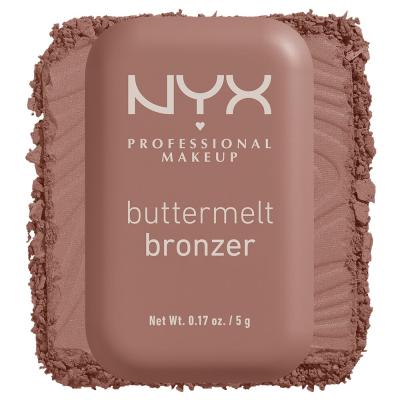 NYX Professional Makeup Buttermelt Bronzer Bronzante pentru femei 5 g Nuanţă 02 All Buttad Up