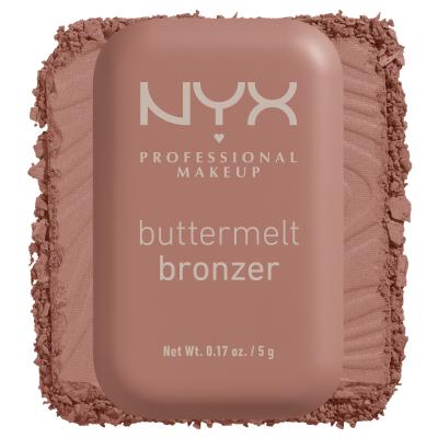 NYX Professional Makeup Buttermelt Bronzer Bronzante pentru femei 5 g Nuanţă 03 Deserve Butta