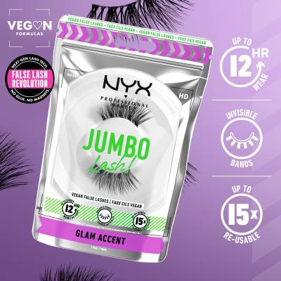 NYX Professional Makeup Jumbo Lash! Glam Accent Gene false pentru femei 1 buc