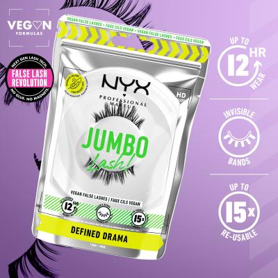 NYX Professional Makeup Jumbo Lash! Defined Drama Gene false pentru femei 1 buc