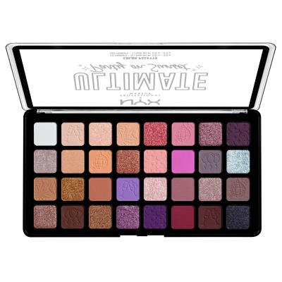 NYX Professional Makeup Ultimate Color Palette Fard de pleoape pentru femei 30,4 g Nuanţă 01 Party On Sunset